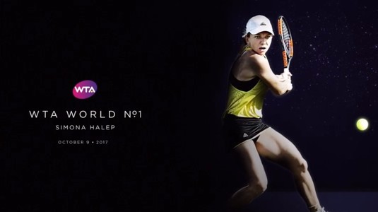 VIDEO | Dedicaţia specială a oficialilor WTA pentru Simona Halep
