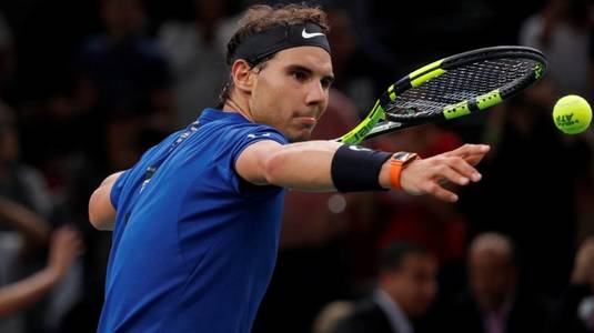 Liderul ATP, Rafael Nadal, s-a retras de la Turneul Campionilor după ce a fost învins de Goffin, în primul meci