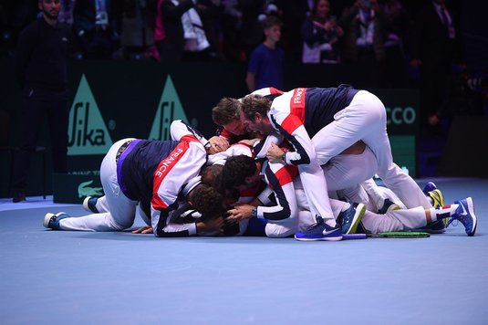 Franţa a câştigat Cupa Davis pentru a zecea oară în istoria sa