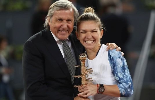 VIDEO | Ilie Năstase o avertizează pe Simona Halep: ”Va fi alt meci. Wozniacki este o jucătoare completă”