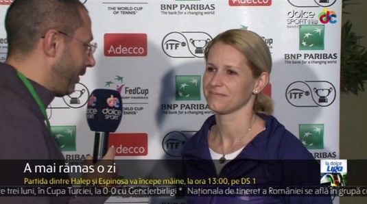 Alina Tecşor, după tragerea la sorţi: "E mai bine că Simona joacă primul meci"