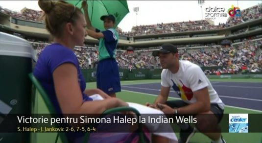 Iată regulile: când au voie jucătoarele de tenis să discute cu antrenorul şi ce face Simona Halep