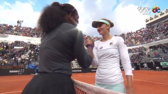 Objected factor Il LIVE | Irina Begu o înfruntă pe Serena Williams în semifinalele de la WTA  Roma, ora 18.00, în direct la Dolce Sport