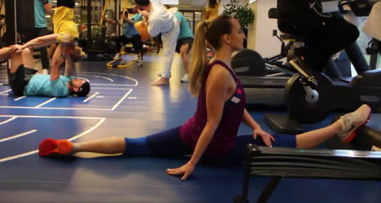 Simona Halep, Sandra Izbaşa şi Ion Alexandru Ţiriac, la sala de antrenament, "îngheţaţi" în Mannequin Challenge - VIDEO