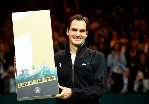 VIDEO | Roger Federer scrie din nou istorie! A devenit cel mai vârstnic lider ATP