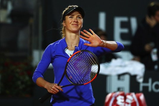 Elina Svitolina a învins-o pe Angelique Kerber şi s-a calificat în semifinale la Roma