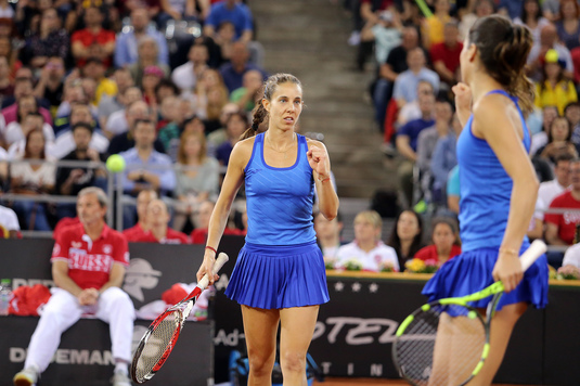 De neoprit! Mihaela Buzărnescu şi Raluca Olaru, în semifinalele de dublu la Strasbourg