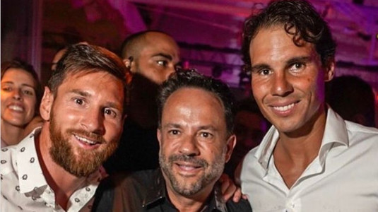Întâlnire de "grad zero" în Ibiza! Cum au fost surprinşi Lionel Messi şi Rafael Nadal în timpul unei petreceri exclusiviste