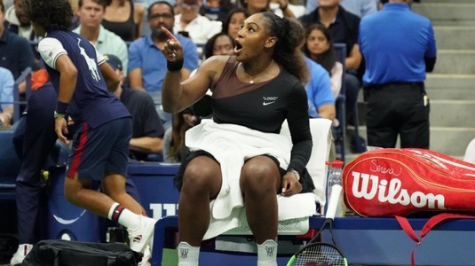 Serena Williams a fost amendată în urma scandalului de la US Open. Câţi bani îi vor fi opriţi din cecul de 1,8 milioane de dolari