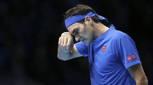 Roger Federer şi-a anulat antrenamentul înainte de meciul cu Dominic Thiem de la Turneul Campionilor