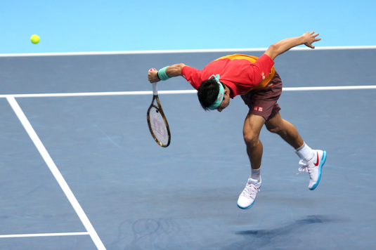 VIDEO | Victoria în faţa lui Federer l-a stors de puteri! Kei Nishikori, umilit de Anderson