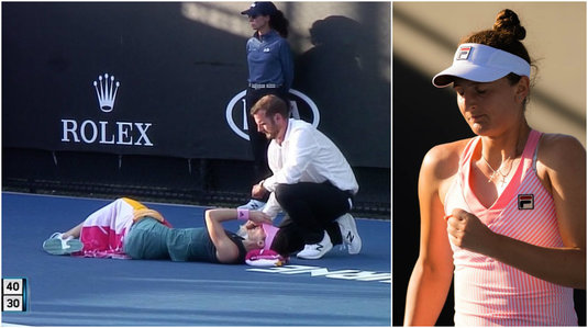 Momente teribile la Australian Open! Irina Begu merge în turul 2 după ce adversara s-a prăbuşit pe teren! Ce s-a întâmplat
