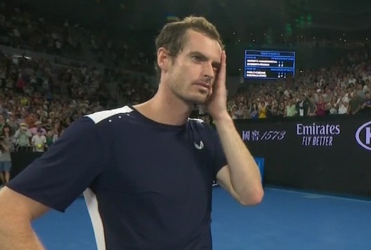 Standing ovation pentru Andy Murray după ultima reprezentaţie de la Australian Open! Britanicul le-a dat o veste uriaşă fanilor după ce a fost eliminat