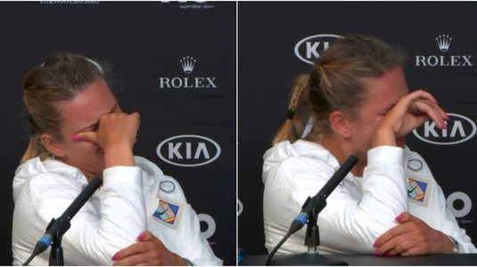 VIDEO | Momente incredibile la Australian Open. O mare campioană a izbucnit în lacrimi: "Uneori mă întreb de ce mi se întâmplă mie toate"