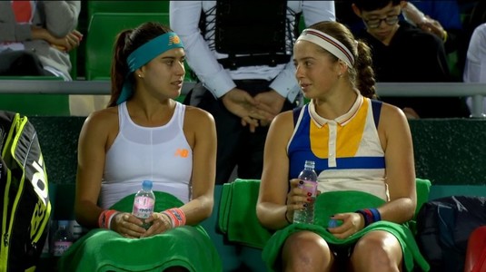 Sorana Cîrstea şi Jelena Ostapenko, în turul al doilea al probei de dublu de la Australian Open