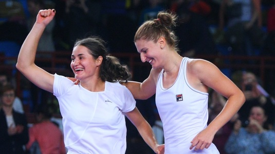 Monica Niculescu şi Irina Begu, primele reacţii după ce au dus România în semifinalele Fed Cup: "Totul a fost posibil datorită Simonei!"