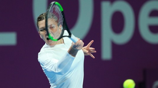Debut perfect la Qatar Open. Simona Halep s-a impus fără probleme în faţa Lesiei Ţurenko şi a urcat pe locul 2 WTA. Cu cine va juca în sferturi