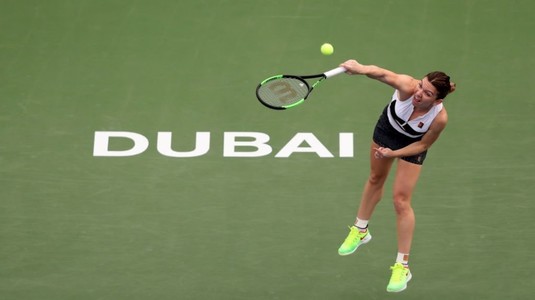 Calificare la pas pentru Simona Halep în optimi la Dubai. Victorie în două seturi în meciul cu Bouchard