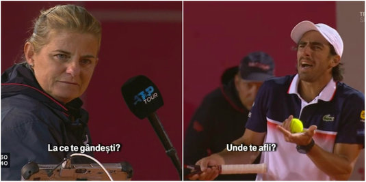 VIDEO | Cel mai ciudat moment pe care îl poţi vedea în tenis! Cuevas a explodat la adresa arbitrului deşi nu avea dreptate. Ce cuvinte i-a adresat
