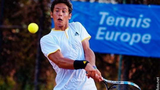 Nini Gabriel Dică, eliminat în primul tur la juniori la Roland Garros în 46 de minute