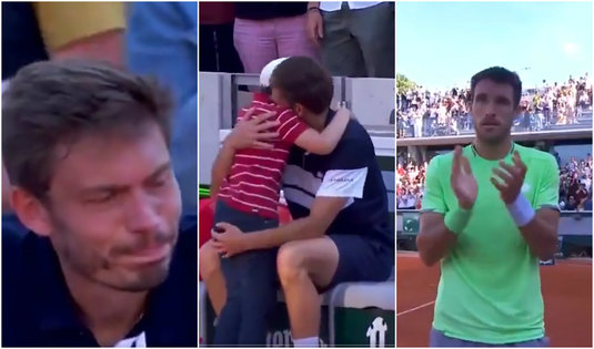 Când sportul devine EMOŢIE PURĂ! VIDEO | Moment senzaţional la Roland Garros! Până şi adversarul avea lacrimi în ochi