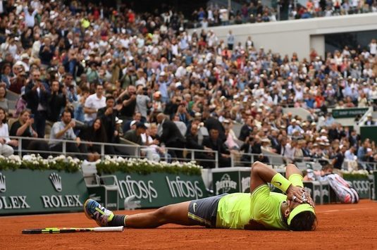 ”Nu am cuvinte ca să explic ceea ce simt”. Reacţia emoţionantă a lui Rafa Nadal după al 12-lea triumf la Roland Garros