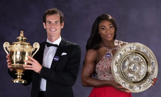 "Cuplul secolului în tenis!" Anunţul făcut de Serena Williams şi Andy Murray la Wimbledon