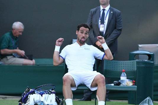 VIDEO | Fognini, derapaj mizerabil la Wimbledon: "Sper ca o bombă să explodeze aici!"