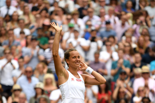 Barbora Strycova a învins-o pe Johanna Konta şi s-a calificat în semifinale la Wimbledon