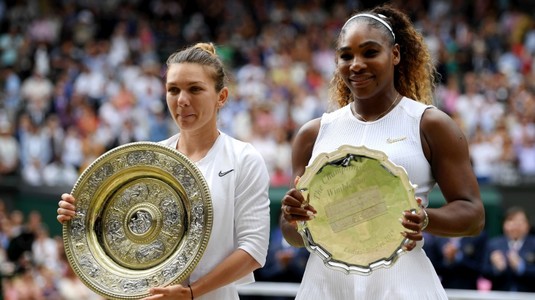 Simona Halep a distrus-o pe Serena Williams. Statistică zdrobitoare în favoarea noii campioane de la Wimbledon