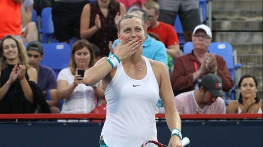 Kvitova s-a retras de la turneul de la Toronto. Probleme de sănătate pentru sportiva cehă