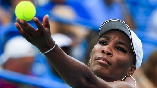 Venus Williams, în sferturi la Cincinnati, unde ar putea juca împotriva Simonei Halep