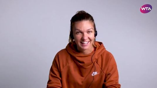 VIDEO | Simona Halep şi tehnologia anilor '90. Cum s-a descurcat românca la provocarea lansată de WTA 