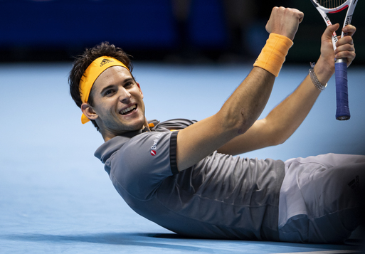 VIDEO | ŞOC la Turneul Campionilor! Thiem l-a învins pe Djokovic şi e primul jucător calificat în semifinale 