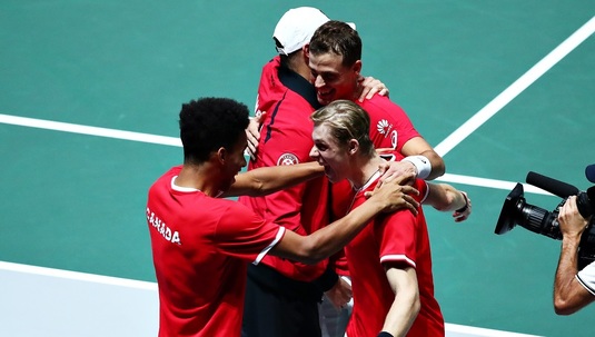 VIDEO | Canada a trecut de Australia şi este prima echipă calificată în semifinalele Cupei Davis