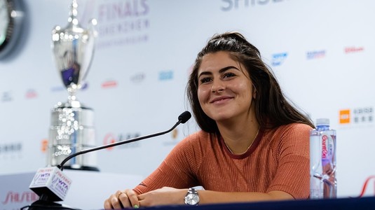Bianca Andreescu, locul 1 în ierarhia debutantelor din 2019