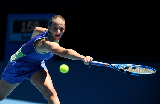 Încă un şoc la Australian Open! Karolina Pliskova, a doua favorită, eliminată de Anastasia Pavliucenkova în turul al treilea