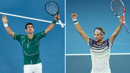 Novak Djokovic, campion pentru a opta oară în carieră la Australian Open! Sârbul l-a învins în cinci seturi pe Dominic Thiem