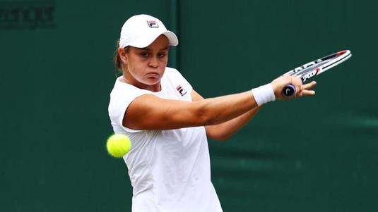 Ashleigh Barty a câştigat primul meci jucat după Australian Open