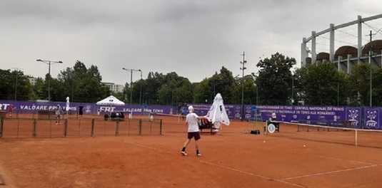 Meciuri de pregătire pentru jucători din loturile naţionale, la Centrul Naţional de Tenis al federaţiei