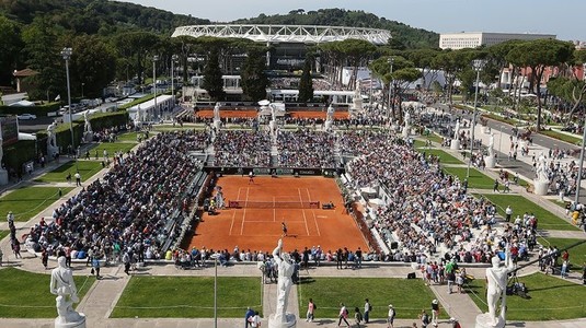 Pandemia de coronavirus continuă să lovească în tenis. Turneul de la Roma se va disputa fără spectatori