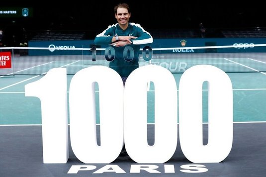 Rafael Nadal a obţinut victoria cu numărul 1000 din carieră: „Trebuie să fi făcut multe lucruri bune”