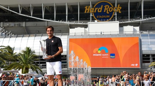 Prezenţe de gală la Miami Open. Federer, Djokovic şi Nadal vor fi prezenţi la turneul american