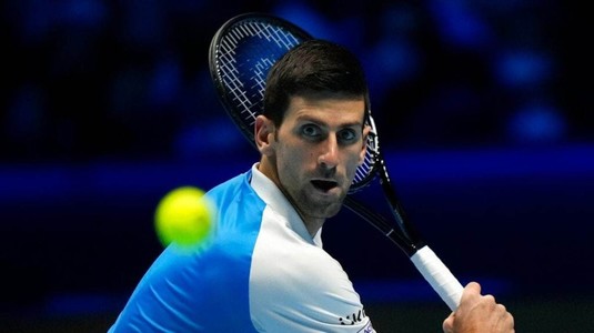 Djokovic a câştigat şi al treilea meci din Grupa Verde a Turneului Campionilor. Cum arată semifinalele de la Torino