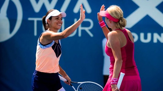 Raluca Olaru şi Nadiia Kicenok, eliminate în primul tur al turneului de la Indian Wells