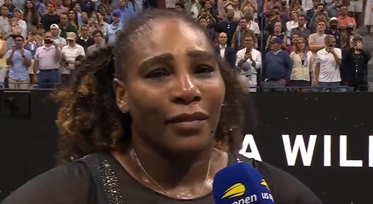 VIDEO | Serena Williams a izbucnit în lacrimi după ultimul meci din carieră. Ce a declarat legendara jucătoare de tenis