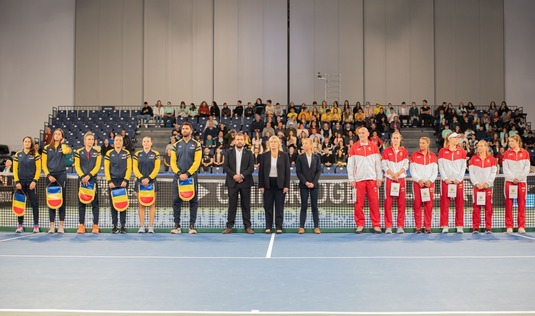 România a zdrobit Ungaria la tenis. Tricolorele au acces în faza următoare a competiţiei