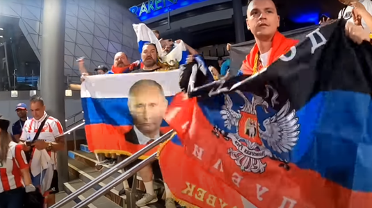 VIDEO | Scandal la Australian Open. Tatăl lui Novak Djokovic, poze alături de ruşi şi steagul cu Vladimir Putin