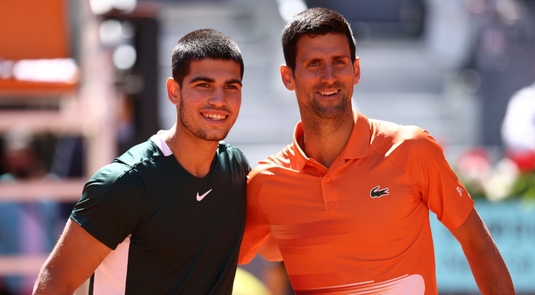 Carlos Alcaraz şi Novak Djokovic joacă finala Mastersului de la Cincinnati