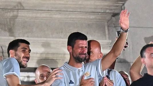 VIDEO | Novak Djokovic, în lacrimi la Belgrad! Campionul sârb a fost primit ca un adevărat erou